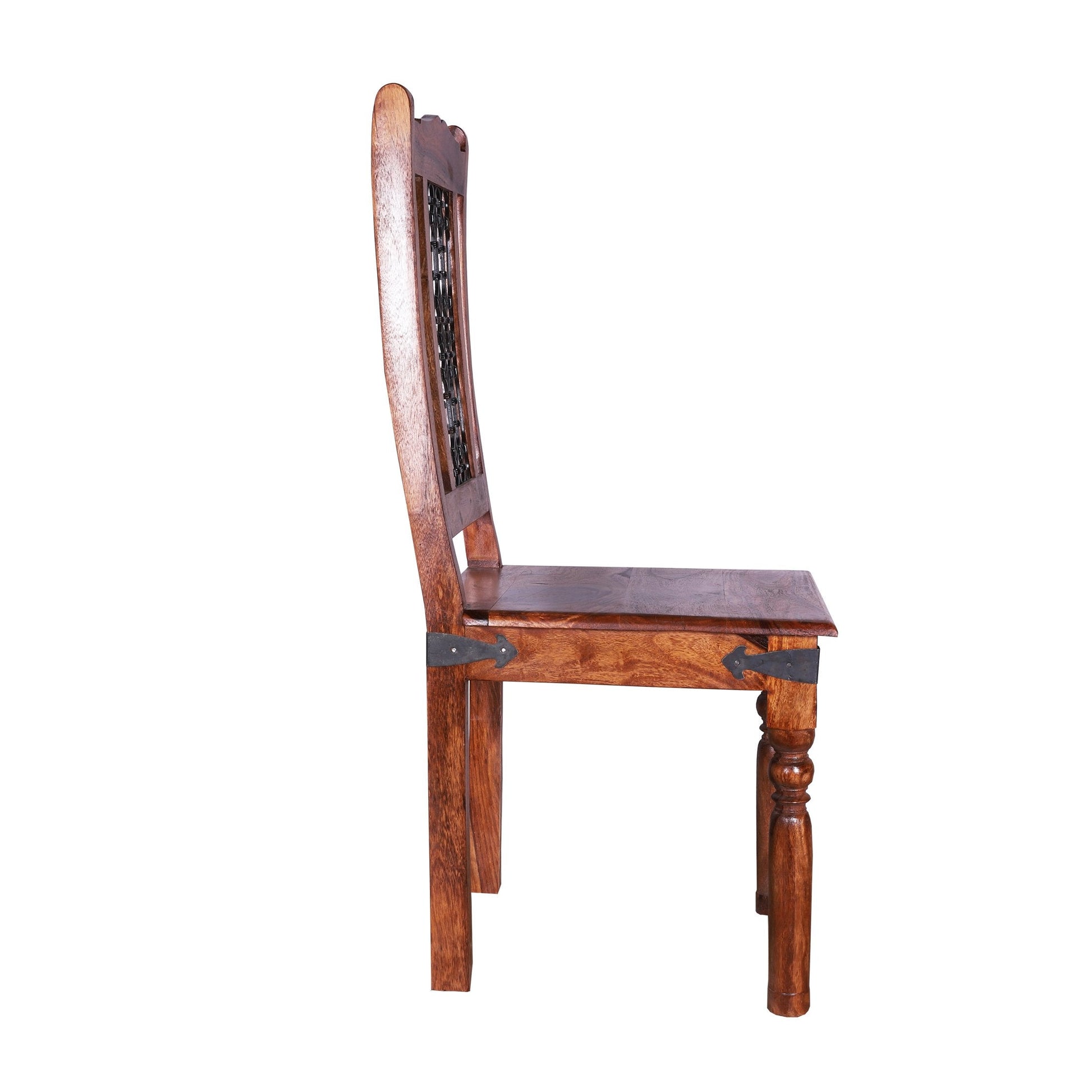 Wildomar Iron Jali Dining Chair 